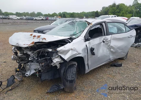 2016 Toyota Corolla Le z USA, uszkodzony, nr VIN 2T1BURHE2GC600701